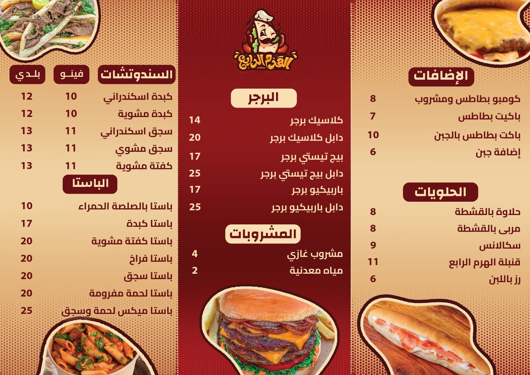 Menu Page 2